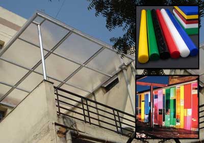 PrimePlasts.uk homepage highlighting a variety of plastic building materials and profiles